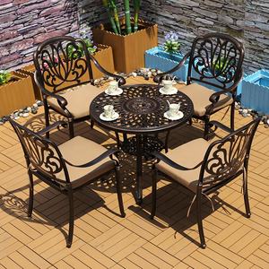 Poltrona <span class=keywords><strong>balcone</strong></span> tavolo <span class=keywords><strong>da</strong></span> pranzo <span class=keywords><strong>e</strong></span> sedia Set di lusso giardino esterno Patio a bordo piscina Hotel Villa bar ristorante mobili - Product Image 2