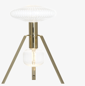 <span class=keywords><strong>Lampe</strong></span> de Chevet Artistique Moderne au Design Simple en Verre à Vin avec LED DC 90 80 3.5 <span class=keywords><strong>Techno</strong></span> Évidé pour la Décoration - Product Image 1