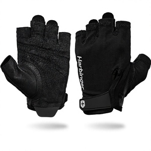 Guantes de Gimnasio Duraderos, Ligeros, de Medio Dedo, con Cierre Ajustable en la Muñeca, Palma de Tela Transpirable, Unisex - Product Image 1