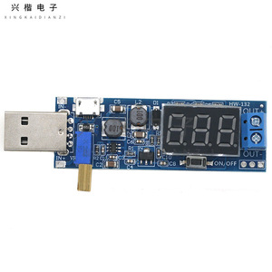 Dc Dc <b>Converter</b> Adjustable <b>Voltage</b> Digital Display Usb Input For Electronics Projects Hw 132 - Product Image 3