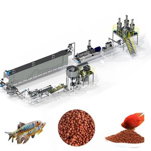 Nouvelle ligne de production d'aliments pour crabes aquatiques, crevettes, poissons, concombres de mer, tortues - Pompe PLC automatique à haute capacité en acier inoxydable 304 - Product Image 2