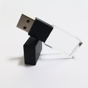 Pendrive USB de Cristal con Luz LED y Grabado Láser Personalizado, Unidades de 1GB, 2GB, 4GB, 8GB, 16GB, 32GB, 64GB, 128GB, 256GB - Product Image 2