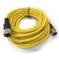 4 5 Pin M12 Connecteur circulaire Câble Capteur M12 Femelle Droit 5 Pins Connecteur Aviation Socket Câble électrique