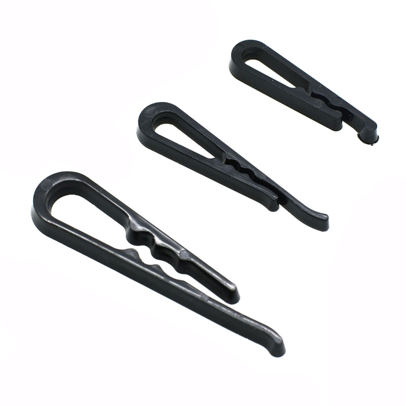 Black Plastic Shirt Clips with Teeth Alligator Clips Hold Garments Clear  Teeth Clips for Shirt Folding Ties Pants Dress Shirt