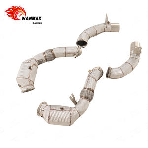 Downpipe haute performance pour <span class=keywords><strong>BMW</strong></span> Nouveau Modèle <span class=keywords><strong>M850i</strong></span> XDrive <span class=keywords><strong>Gran</strong></span> <span class=keywords><strong>Coupé</strong></span> G16 4.4L V8 en acier inoxydable T304 - Product Image 3