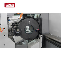 Mesin Pemotong Pipa Laser Serat Daya Tinggi 6000W CNC Pemotong Pipa Logam Tugas Berat Dinding Tebal Diameter Besar 350mm Pabrik OEM