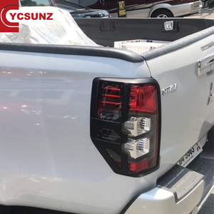YCSUNZ L200 Triton อุปกรณ์เสริม2019พลาสติก ABS สีดำหางครอบป้องกันสำหรับ<span class=keywords><strong>มิตซูบิชิ</strong></span><span class=keywords><strong>ไทรทัน</strong></span>2019 <span class=keywords><strong>2020</strong></span> - Product Image 3