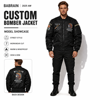 Blouson universitaire réversible pour homme de haute qualité, col montant, motif lettres, personnalisable, streetwear décontracté, teint uni, collection printemps-hiver
