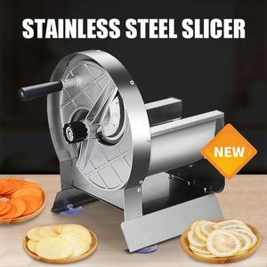 Chuyên nghiệp thép không gỉ Hướng dẫn sử dụng con lăn loại trái cây <span class=keywords><strong>Slicer</strong></span> Rau Cutter <span class=keywords><strong>Slicer</strong></span> máy cho nhà bếp - Product Image 2
