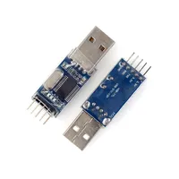 Módulo Adaptador Convertidor USB a RS232 TTL PL2303, DC 3.3V 5V, PL2303HX, Placa de Microcontrolador STC para Máquina de Cepillado