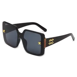 Модные негабаритные Квадратные Солнцезащитные очки люксовый бренд Модные солнцезащитные очки для женщин