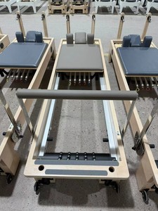 YA ZU Reformer de Pilates Profesional con Elevadores de Cuerda Ajustables, Cama de Yoga para Ejercicios de Core con Ángulo de Resistencia Personalizado - Product Image 4
