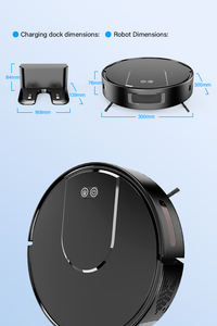 Robot Aspirador y Trapeador Inteligente con Control por Aplicación, Eliminación Automática de Suciedad, Succión de 3500PA, Funciona con Batería, Duración de 61-90 Minutos - Product Image 6
