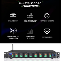 Equalizer Grafik Digital 31-Band Profesional dengan Fungsi Bluetooth dan Berbagai Mode Preset Bawaan