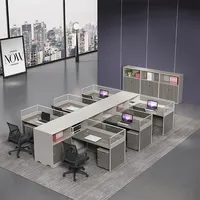 2022 modern hot sale cheap cubicle modular with drawer laptop partition office furniture workstation
