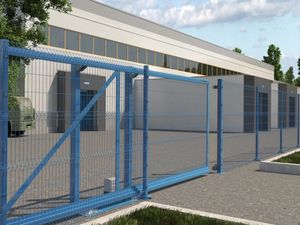 سياج صيني ، بوابات تعريشة ، أسوار الشركة المصنعة الحديثة ، المجلفن ، استخدام حديقة المنزل المغلفة البلاستيكية - Product Image 6