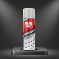 Peinture en spray au zinc anti-rouille à immersion à chaud, de qualité industrielle, à haute couverture, effet chrome métallique, pour réparation