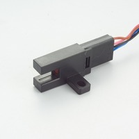Sensor Fotoelektrik Infrared Plug-in Slot 5mm, Akurasi Pengulangan 3KHz, Ketepatan 0.03mm, IP50 untuk Deteksi Kecepatan Tinggi, NPN PNP Groove