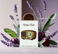 Eau de parfum unisexe de haute qualité inspirée des radios vintage, notes d'agrumes, style arabe, vaporisateur naturel