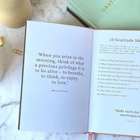 Journal de gratitude Impression personnalisée Mindset Journal quotidien Journal de manifestation guidée