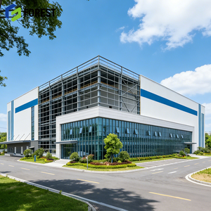 Hub logistique en structure métallique de grande hauteur pour la distribution e-commerce – Entrepôt logistique préfabriqué en structure métallique - Product Image 1