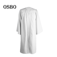 Robes de Chorale et de Remise de Diplôme Bleu Ciel en Polyester, Vente en Gros Directe Usine Chinoise