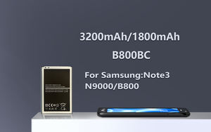 จุดสินค้าใหม่ B800BC 3200mAh 1800mAh แพ็ค<span class=keywords><strong>แบ</strong></span><span class=keywords><strong>ต</strong></span>เตอรี่โทรศัพท์มือถือสำหรับ Samsung Galaxy <span class=keywords><strong>Note3</strong></span> N9000<span class=keywords><strong>แบ</strong></span><span class=keywords><strong>ต</strong></span>เตอรี่ B800 - Product Image 4