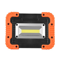 Projecteur COB portable pour l'entretien, lampe de poche rechargeable d'urgence, projecteur de chantier, lampe de poche LED pour le camping en plein air et les patrouilles