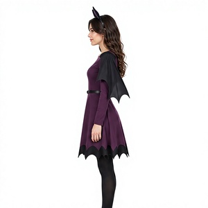 Halloween <b>Costume</b> <b>Adult</b> Skull Skeleton Black Robe Horror Party Cosplay Halloween <b>Costume</b> Scary Carnival Masquerade Hooded Fancy - Product Image 4