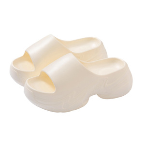 Sandales compensées pour femmes, style tendance, été, semelle EVA extra-épaisse, antidérapante, douce, pour l'extérieur, assurance qualité - Product Image 3