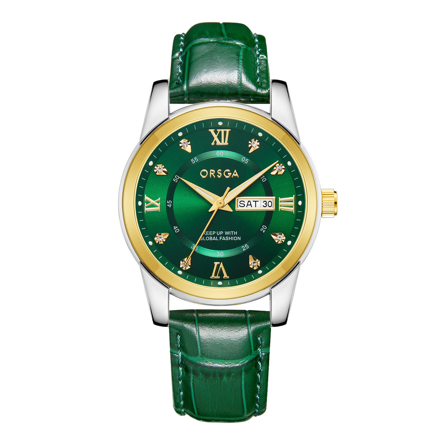 สีเขียว