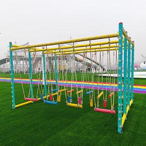 Manèges de parc d'attractions, aire de jeux extérieure, pont en bois massif, équipement de divertissement pour la plage, à vendre - Product Image 6