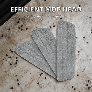 Nueva Mopa a Vapor Eléctrica con Cabezal Rectangular de Microfibra, Mango Plegable de Aluminio, Cesta de Plástico para Pisos, Eficiente - Product Image 2