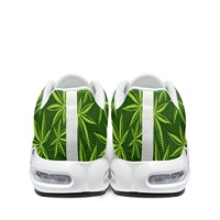 Nouveau Cannabisweed Marijuanaleaves chaussures de sport décontractées pour hommes coussin d'air peut être personnalisé livraison directe chaussures de basket-ball