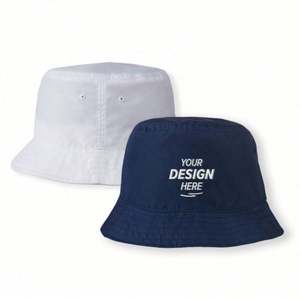 Personnalisable Adulte Taille Seau Chapeau D'été Casual Pêcheur Chapeau avec Lettre Dessinée À La Main Motif Visière Logo pour Pêche Cyclisme - Product Image 1