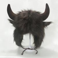 Zhenbang Personnalisé Hiver Fluffy Bows Bucket Caps Wholesale Plush Bucket Hat Ushanka Hat