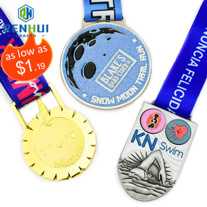 Médailles de sport personnalisées en métal pour le cyclisme, le karaté, la fête, le <span class=keywords><strong>jeu</strong></span> miraculeux, la course à pied, le marathon, l'haltérophilie, le taekwondo, la danse - Product Image 5