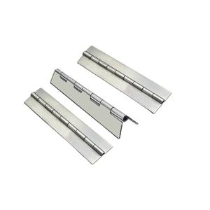 Charnière de piano continue longue et robuste en zinc bleu plaqué en acier doux pour une utilisation en atelier, en cuisine et en entrepôt - Product Image 1