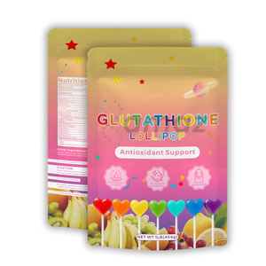 Fábrica OEM de Marca Privada Amaz, Venta al por Mayor de Piruletas Blanqueadoras de Piel con L-Glutatión, Suplementos de Colágeno para una Piel Radiante - Product Image 1