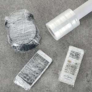 Rollo de Film Estirable Ecológico, Reciclable y Desechable, con Asa, Grueso, de Alta Resistencia Industrial, Autoadhesivo - Product Image 5