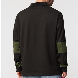 New arrival Long Sleeve Rugby Polo <b>Shirts</b> For Men Custom Logo High Quality Professional style Long Sleeve Rugby Polo <b>Shirt</b> - Product Image 2