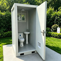 Unité Multiple Personnalisée – Toilettes et Douches Mobiles Exécutives Ventilées pour Espaces Publics Extérieurs Préfabriqués
