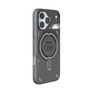 Funda Magnética Híbrida de TPU+PC Estilo RESTYLE con Disipación de Calor, Marco de Aluminio para Cámara, Imanes N52 y Diseño Antideslizante - Product Image 2