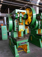 Presse mécanique de poinçonnage série J23 de 25 tonnes, structure en acier, presse à puissance excentrique, machine de poinçonnage de couvercles en aluminium