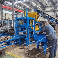 Machine à briques de ciment hydraulique entièrement automatique, gain de temps, pour la fabrication de pavés et de briques creuses, vente au Cameroun