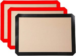 Factory Direct Sales Wholesale Eco-Friendly Disposable <b>Silicone</b> Cookie <b>Baking</b> Mat Liners 30x21cm 0.70mm Thick Non-Stick - Product Image 2