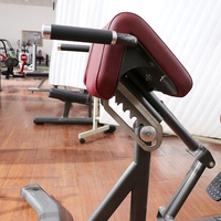 Banc de gymnastique pliable pour hommes, équipement de gymnastique à usage commercial, extension du dos, siège ajustable, banc romain