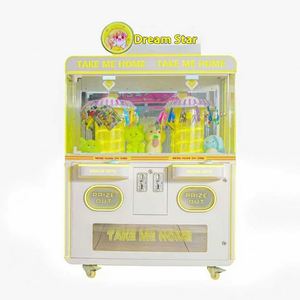Máquina de grúa de doble pinza para la venta de monedas, calcetines y colgantes, ideal para centros comerciales y salas de juegos, para la venta de regalos. - Product Image 1
