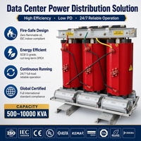 Sistema de Aislamiento Clase F/H, Diseño de Refrigeración Dual AN/AF, Transformador de Tipo Seco para Centro de Datos, Sistema de Energía para Sala de Datos con Gestión Remota
