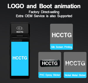 EMV GMS Android Tap-to-pay Cashless NFC Card Smart Payment Terminal de point de vente portable avec imprimante 58mm Z500 - Product Image 5